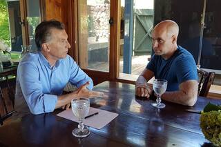 En medio de las tensiones por el 2023, Macri se reunió con Larreta en Villa La Angostura
