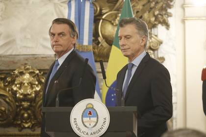 Mauricio Macri recibió al presidente de Brasil, Jair Bolsonaro
