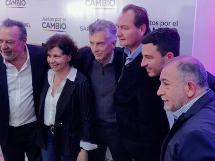 Mauricio Macri también visitó Marcos Juárez durante la campaña