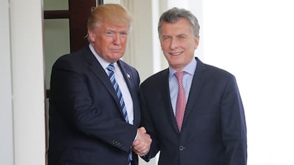 Trump y Macri exhibieron química desde el apretón de manos