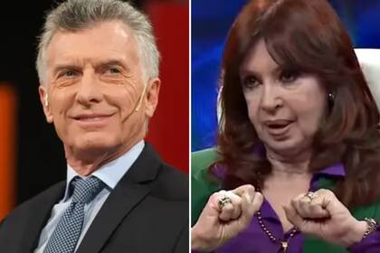 Mauricio Macri y Cristina Kirchner