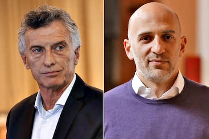 Mauricio Macri y Emiliano Yacobitti
