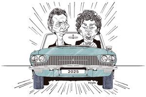 Mauricio Macri y Javier Milei