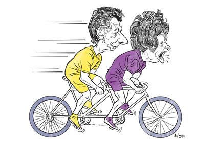 Mauricio Macri y Javier Milei