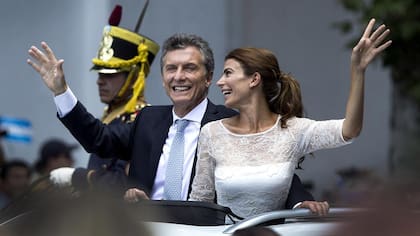 En 2015 Mauricio Macri se convirtió en Presidente y Juliana Awada se volvió su sostén anímico más importante (Archivo LA NACION)