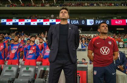 Mauricio Pochettino tendrá su debut oficial como entrenador de la Selección de Estados Unidos (AP Foto/Rodolfo Gonzalez)
