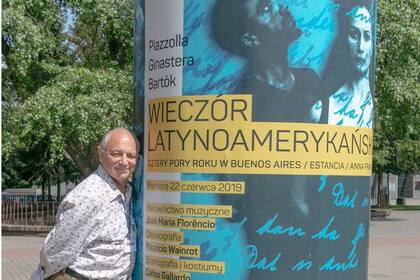 Mauricio Wainrot en Gdansk, en cuya ópera presentará tres obras suyas desde este sábado