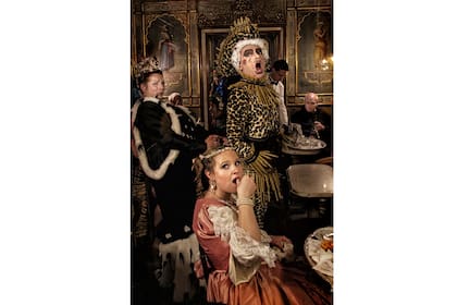 Una foto tomada en el emblemático café Florian