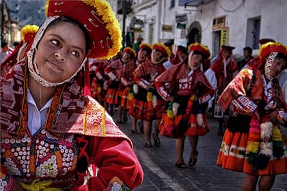 Ceremonia del Inti Raymi, en Cuzco