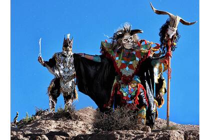 El Desentierro del diablo se hace en Uquía, Jujuy, al comienzo de la cuaresma