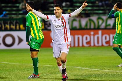 Mauro Boselli, el goleador de Estudiantes