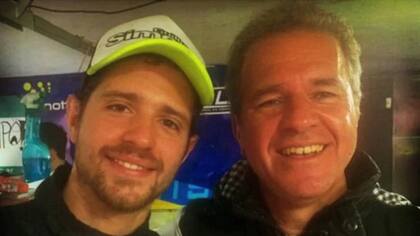 Mauro Giallombardo y su padre