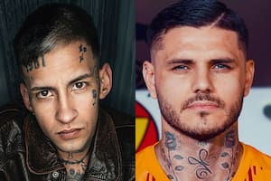 Qué dijo Mauro Icardi sobre L-Gante en los chats que filtró Wanda Nara