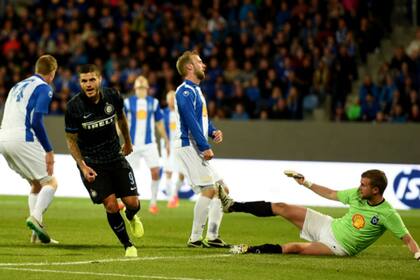 Mauro Icardi hizo dos para la goleada de Inter