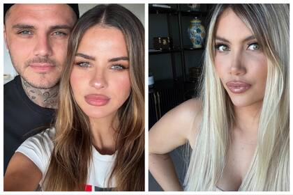 Mauro Icardi, La China Suárez y Wanda Nara: la guerra entre todos ellos tuvo a Yanina Latorre como protagonista (Foto: Instagram/@mauroicardi y @wanda_nara)