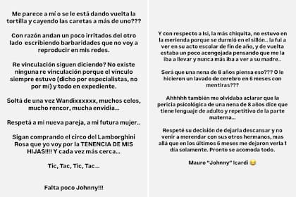 Mauro Icardi no tardó en responder a las historias de Wanda Nara (Foto: Instagram @mauroicardi)