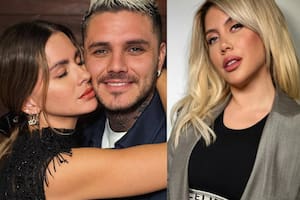 Mauro Icardi subió una foto con la China con un mensaje que podría ser una indirecta para Wanda Nara (Foto: Instagram @sangrejaponesa / @wanda_nara)