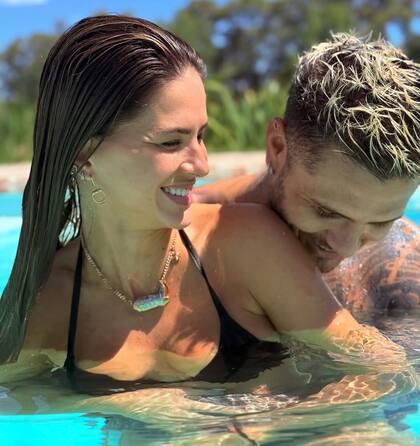 Mauro Icardi y la China Suárez en una de las imágenes que compartieron en sus redes sociales