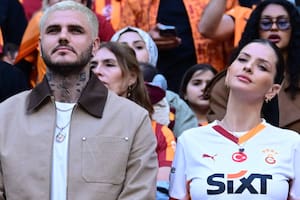 Mauro Icardi y la China Suárez presentes en el último partido del Galatasaray