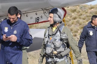Un piloto de la Fuerza Aérea murió en San Luis durante una práctica de entrenamiento
