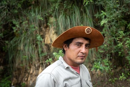 Mauro, uno de los baqueanos de la finca.