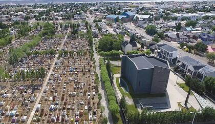 Mausoleo del ex- presidente Néstor Carlos Kirchner