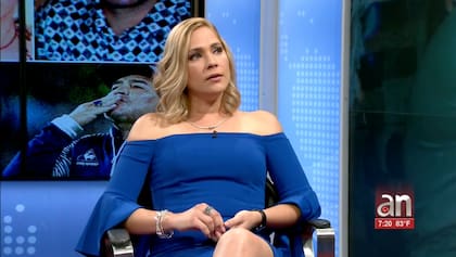 Mavys Álvarez se animó a contar su testimonio en un canal de Miami