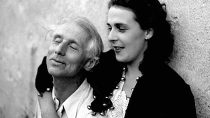 Max Ernst y Leonora Carrington en St. Martin d’Ardèche, Francia, en 1939