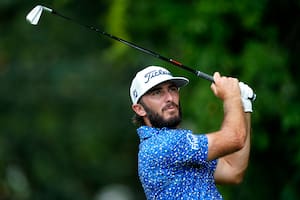 Max Homa fue una de las estrellas de la segunda jornada del Tour Championship, con el mejor parcial del día (-8), y se puso en carrera por los premios grandes de la Copa FedEx.