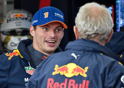 Max Verstappen terminó con una sonrisa en la clasificación del GP de Bélgica de Fórmula 1, aunque sufra el retraso de 14 puestos en la grilla