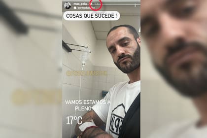 Maxi, ex GH, fue internado de urgencia (Foto Instagram @max_pela)