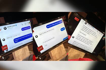 Maxi López fue mencionado en los chats entre Icardi y Nara (Foto: X @elejercitodelam)