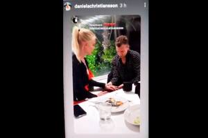 Maxi López le propuso matrimonio a la modelo sueca Daniela Crhistiansson