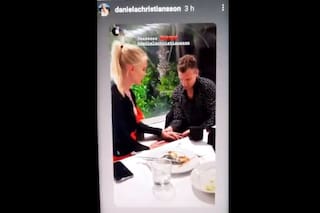 Maxi López le propuso casamiento a Daniela Christiansson: "¡Qué día!"