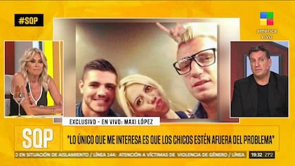 Maxi López se sinceró y recordó los momentos más difíciles con Wanda Nara y Mauro Icardi (Captura: América TV)