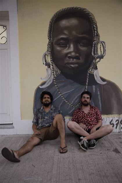 Maxi Prietto y Santiago Moraes