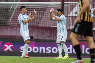 Salas entró, se sacó la “mufa” y fue la llave del triunfo de Racing ante Santamarina, por la Copa Argentina