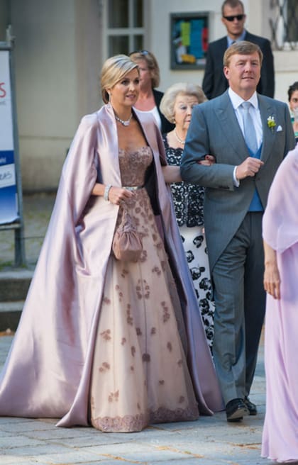 Máxima de Holanda, impecable en la boda de su hermano Juan