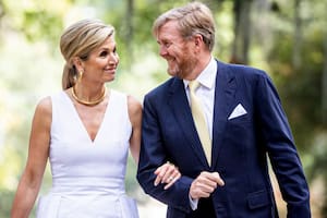 Máxima y Guillermo presentaron a su nueva mascota