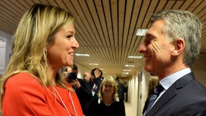 Máxima y Macri se vieron en Davos el mes pasado