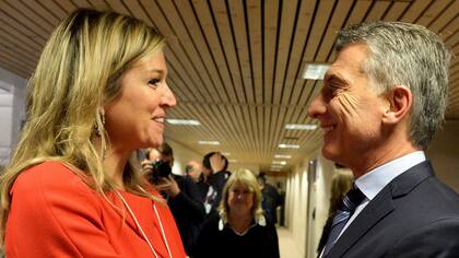 Máxima y Macri se vieron en Davos el mes pasado