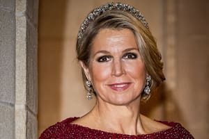 Máxima Zorreguieta asistió al banquete de estado en Chipre y lució elegante y sofisticada con su vestido de gala (Foto: Instagram @patrickvkatwijk)