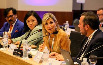 Máxima Zorreguieta estuvo en el G20 de Brasil en su nuevo rol de Defensora Especial del Secretario General de las Naciones Unidas para la Salud Financiera. (Foto: Instagram @koninklijkhuis)