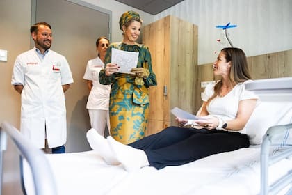 Máxima Zorreguieta estuvo en la inauguración de una nueva clínica en la localidad de Capelle aan den IJssel (Foto: Instagram @koninklijkhuis)