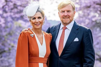 Máxima Zorreguieta junto a su esposo, el rey Guillermo