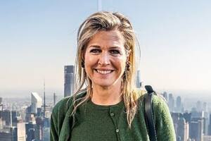 Máxima Zorreguieta llegó a Nueva York y se sacó una postal de ensueños (Foto: Instagram @patrickvkatwijk)