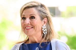 Máxima Zorreguieta se robó todas las miradas con su vestido azul durante un evento en el Conservatorio Real de La Haya (Foto: Instagram @koninklijkhuis)
