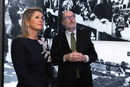 Máxima Zorreguieta visitó el Centro de Historia Judía de Nueva York y recorrió una exposición sobre Ana Frank (Foto: Instagram @annefrank.exhibit / John Halpern)