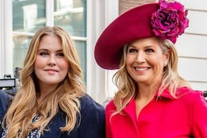 Máxima Zorreguieta y su hija mayor, la princesa Amalia de los Países Bajos