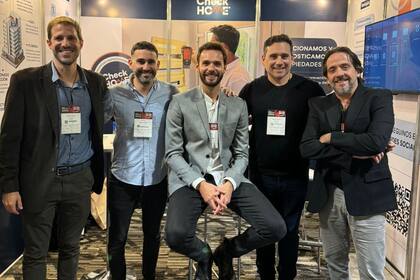 Maximiliano Drelichman, Julián Chirom, Gastón Jaffele, Christian Saint Nom y Leandro Rossi crearon la prometedora startup